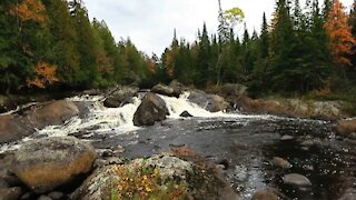 Adirondack Mountains - Natural Waterfalls deep in the Forest