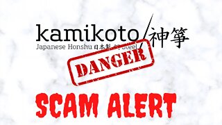 THE KAMIKOTO KNIVES SCAM (SUBSCRIBER ONLY)