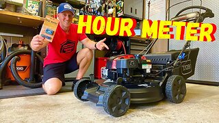 HOW TO INSTALL AN HOUR METER ON A TORO SUPER RECYCLER 21564