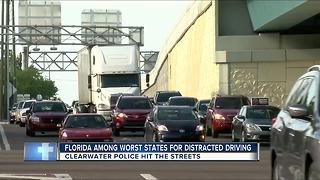 Florida among worst states for distracted driving