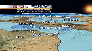 Valley rain, mountain snow and freezing temperatures return