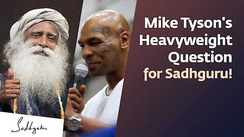 Mike Tyson Hits Sadhguru With a Heavyweight Question! #RideWithSadhguru​ #MikeTyson