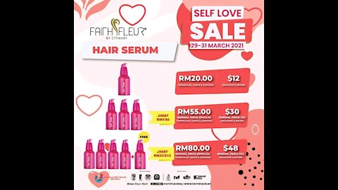 Faith fleur hair serum