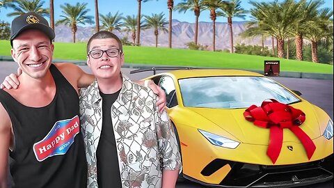 SteveWillDoIt Surprises Sketch with a LAMBORGHINI!