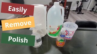 Easiest Way to Remove Wood Polish