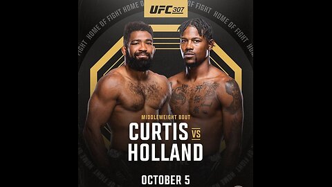 Kevin Holland vs Chris Curtis announced for UFC307 on October 5th!!