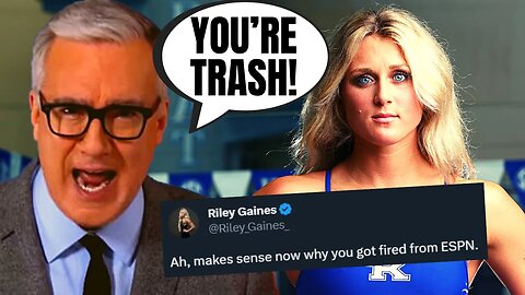 Riley Gaines DESTROYS Woke Lunatic Keith Olbermann After He Attacks Her For Losing To Lia Thomas