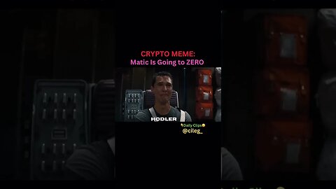 CRYPTO MEME: Matic Is Going to ZERO #bullmarket #bearmarket #bitcoin #matic #polygon #trading #eth