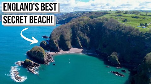 England's Hidden Jurassic Park Beach in Devon! 🏖️ (UK Travel)