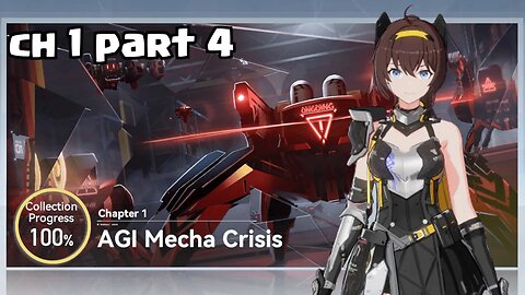 AETHER GAZER Chapter 1 AGI Mecha Crisis Part 4 GIRL FROM THE CRYPTICS