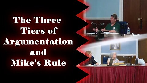 The Three Tiers of Argumentation and Mike's Rule