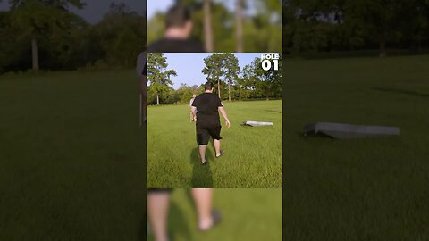 #shorts AMAZING GOLF COMEBACK | CHOCKING AWAY THE LEAD IN REDNECK GOLF | GARDEN GOLF | REDNECK GOLF