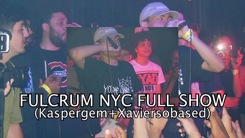 Fulcrum, Xaviersobased & Kaspergem NYC *FULL CONCERT*