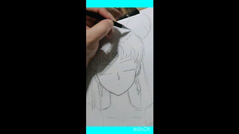 Drawing Sailor Moon Princess Serenity