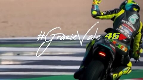 Grazie valentino rossi