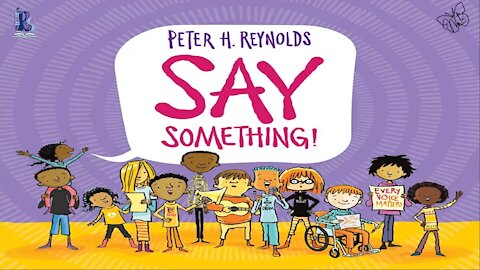 Animated: Say Something | Kids book read aloud | Children’s Bedtime Story Book | Read Along