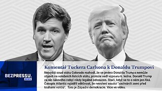 Komentář Tuckera Carlsona k Donaldu Trumpovi