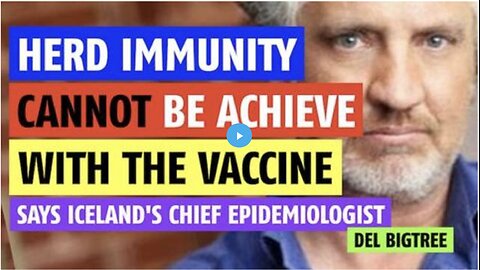 Herd immunity cannot be achieved with the vaccine says Iceland's chief epidemiologist