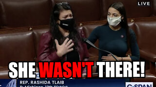Rashida Tlaib BREAKSDOWN about Capitol Riots