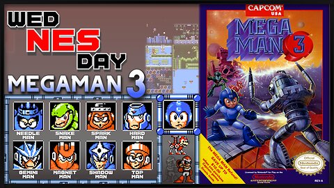 wedNESday - Mega Man 3 (Playthrough)