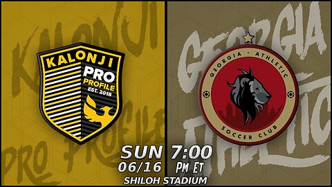 Kalonji Pro-Profile v. Georgia Athletic SC | UPSL GA Conf. Premier Division Playoffs | June 15, 2024