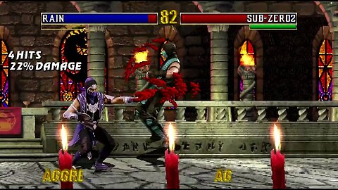 MORTAL KOMBAT TRILOGY REMASTERED... Rain Test 2