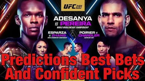UFC 281 Adesanya Vs Pereira Betting Breakdown Full Card Prediction And Confident Picks