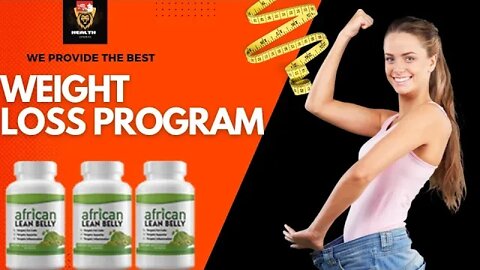 A FAT BURNER PRODUCT African lean belly