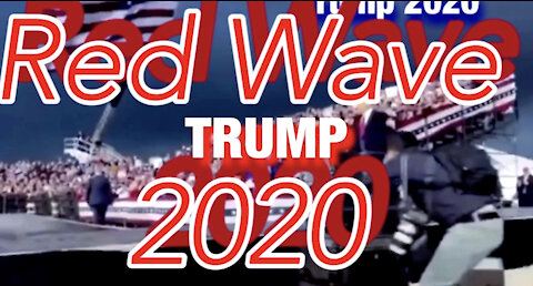 Trumps Red Wave 2020 Election! Suppressed by Youtube!