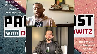 Bellator MMA's Juan Archuleta & Sergio Pettis answer a question from Darren Paltrowitz