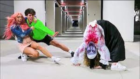 SCARY Halloween Prank On Friends series