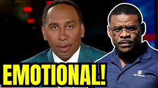 Stephen A Smith BREAKS SILENCE on Michael Irvin Case! ESPN Host EMOTIONAL over NFL HOF!