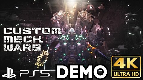 CUSTOM MECH WARS Prototype Ver. | Bikini Mecha Gameplay Part 1 | PS5 | 4K HDR (No Commentary Gaming)