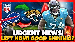 🔴 URGENT NEWS! HE WILL BE OUT! Trade with Jaguars? ➤ BUFFALO BILLS NEWS | NFL NEWS