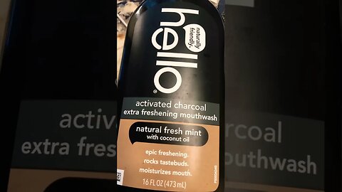 #activatedcharcoal #mouthwash