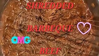 SHREDDED BARBEQUE BEEF