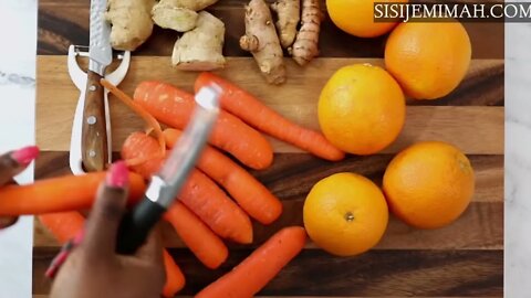 Carrot and Orange Juice for Detox and Beautiful Skin 4