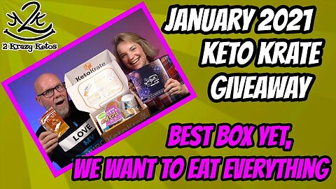 What's in the January Keto Krate | Keto Krate giveaway