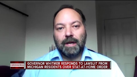 Four Michigan residents sue Gov. Whitmer over stay-at-home order