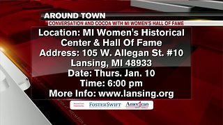 Around Town 1/8/18: Conversation and Cocoa with MI Women's Hall of Fame
