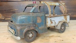 Rusty 1950's Buckeye Tow Ford COE Truck Restoration