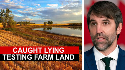 Environment Minister Caught Lying about Testing on Sask Farmlands