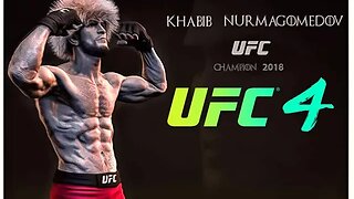 UFC 4 FEATURED FIGHT: KHABIB NURMAGOMEDOV G.O.A.T PS4 LIVE PART - 3