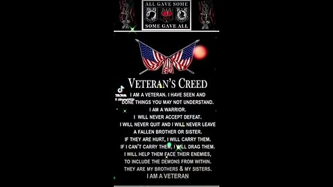 veterans creed