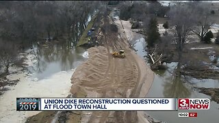 Flood Victims upset at Union Dike reconstruction