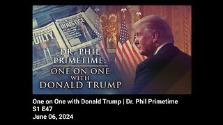 Captioned - Dr. Philip interviews Trump on Merit+