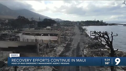 Recovery efforts continue in Maui