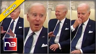 Biden Mocks Reporters As They are Accosted By Staffers