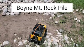 2021 Ford Bronco on Boyne Mt. Rock Pile
