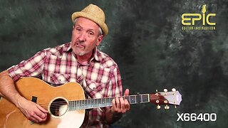 Learn George Strait Troubadour easy classic country guitar song lesson with chords strum patterns